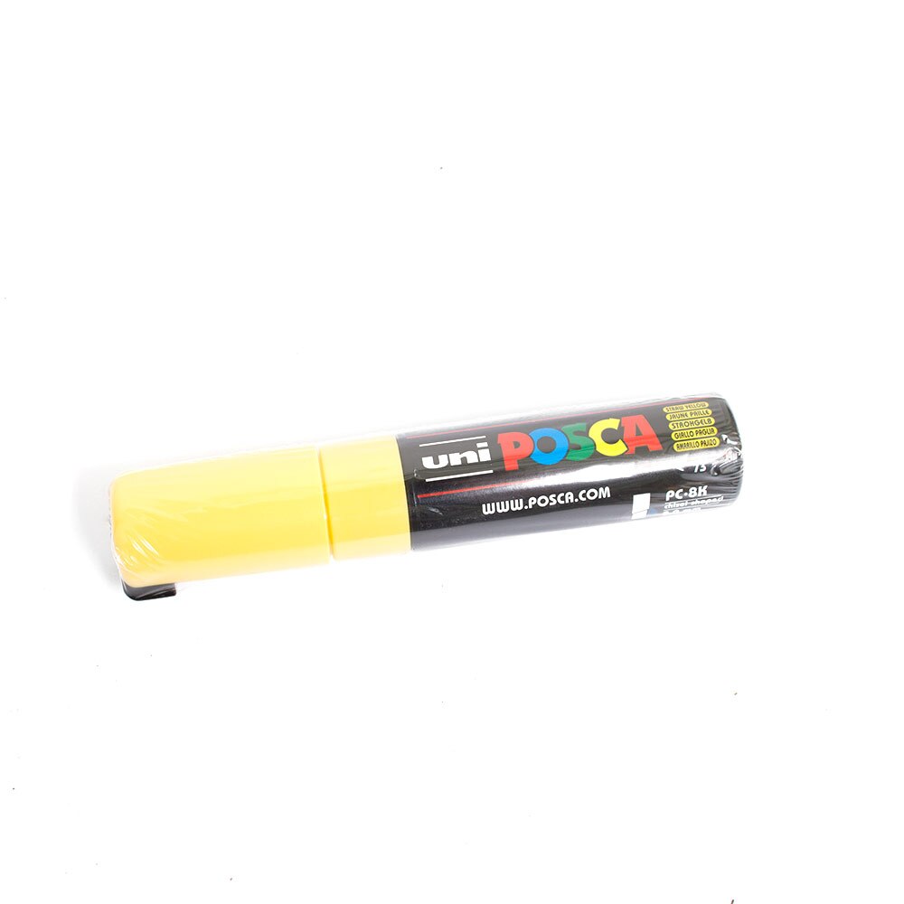 Uni Posca, Paint Marker, Art & School, 8K, 48469, Straw Yellow